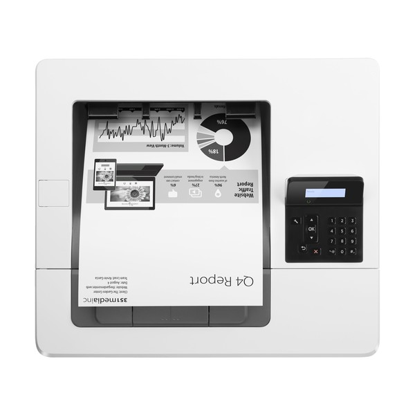 HP LaserJet Pro M501dn, Blanco y negro, Impresora para Empresas, Estampado, Impresión a dos caras, Laser, 4800 x 600 DPI, A4, 43
