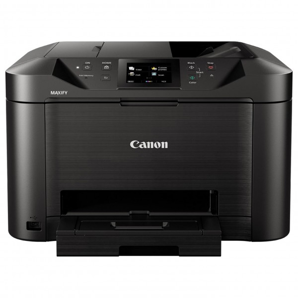 Canon MAXIFY MB5150, Inyección de tinta, Impresión a color, 600 x 1200 DPI, Copia a color, A4, Negro