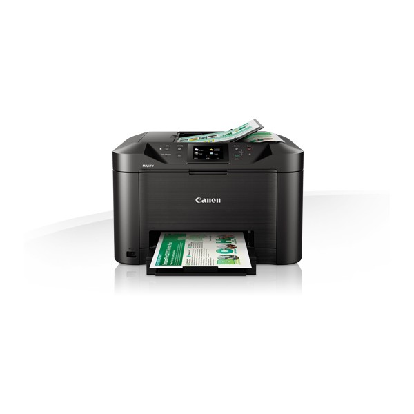 Canon MAXIFY MB5150, Inyección de tinta, Impresión a color, 600 x 1200 DPI, Copia a color, A4, Negro