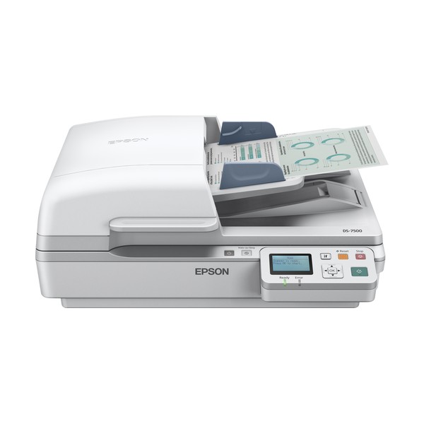 Epson WorkForce DS-6500N, 215,9 x 1016 mm, 1200 x 1200 DPI, 48 bit, 24 bit, 25 ppm, 25 ppm