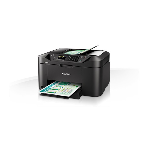 Canon MAXIFY MB2150, Inyección de tinta, Impresión a color, 600 x 1200 DPI, Copia a color, A4, Negro