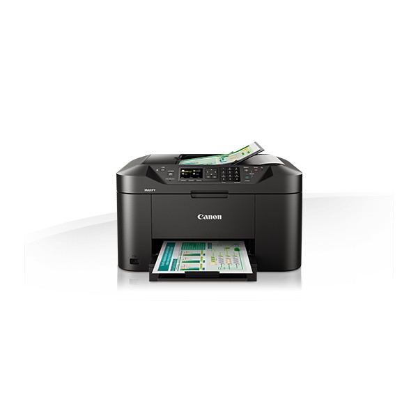 Canon MAXIFY MB2150, Inyección de tinta, Impresión a color, 600 x 1200 DPI, Copia a color, A4, Negro