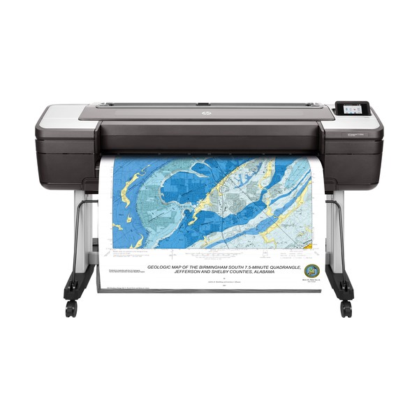 HP Designjet Impresora T1700dr de 44 pulgadas, Inyección de tinta térmica, 2400 x 1200 DPI, HP-GL/2, TIFF, URF, Cian, Gris, Mage
