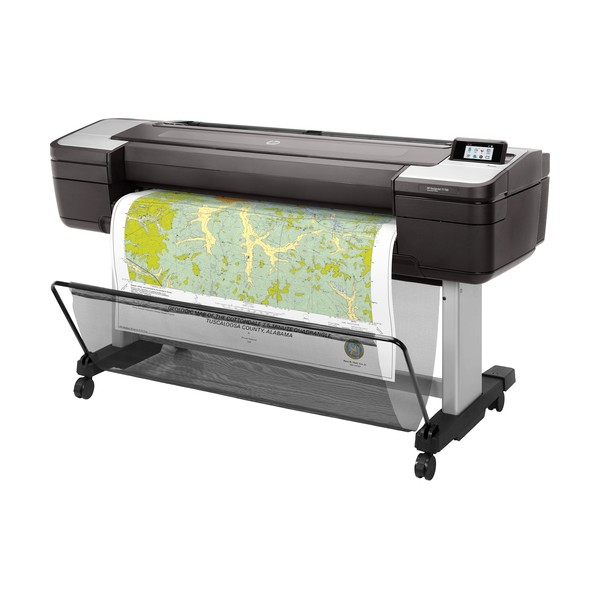 HP Designjet Impresora T1700 de 44 pulgadas, Inyección de tinta térmica, 2400 x 1200 DPI, HP-GL/2, TIFF, URF, Cian, Gris, Magent