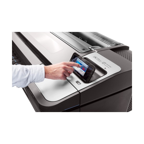 HP Designjet Impresora T1700 de 44 pulgadas, Inyección de tinta térmica, 2400 x 1200 DPI, HP-GL/2, TIFF, URF, Cian, Gris, Magent