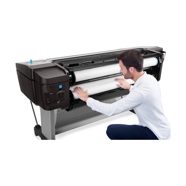 HP Designjet Impresora T1700 de 44 pulgadas, Inyección de tinta térmica, 2400 x 1200 DPI, HP-GL/2, TIFF, URF, Cian, Gris, Magent