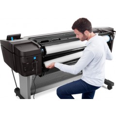 HP Designjet Impresora T1700 de 44 pulgadas, Inyección de tinta térmica, 2400 x 1200 DPI, HP-GL/2, TIFF, URF, Cian, Gris, Magent