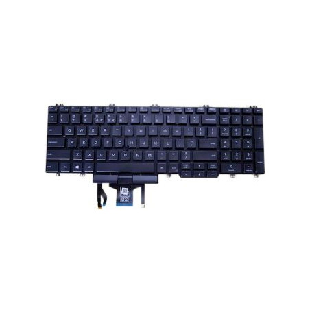 Internal backlit keyboard for