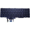 Internal backlit keyboard for