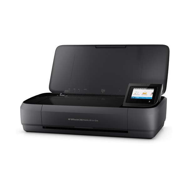 HP OfficeJet Impresora multifunción portátil 250, Inyección de tinta térmica, Impresión a color, 4800 x 1200 DPI, A4, Impresión 