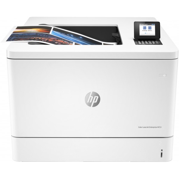 HP Color LaserJet Enterprise Impresora LaserJet Enterprise M751dn a color, Estampado, Impresión a doble cara, Laser, Color, 1200