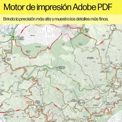 HP Designjet Impresora T1600 de 36 pulgadas, Inyección de tinta térmica, 2400 x 1200 DPI, HP-GL/2, HP-RTL, PDF 1.7, PostScript 3
