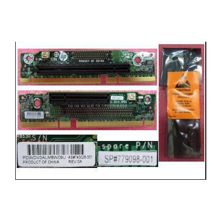 PCIe 3.0 CPU1 Riser Card 16/x8