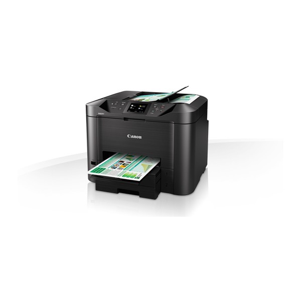 Canon MAXIFY MB5450, Inyección de tinta, Impresión a color, 600 x 1200 DPI, A4, Impresión directa, Negro