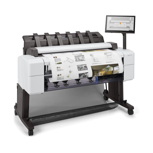 HP Designjet Impresora multifunción PostScript T2600dr 36 pulgadas, Inyección de tinta térmica, 2400 x 1200 DPI, HP-GL/2, HP-RTL