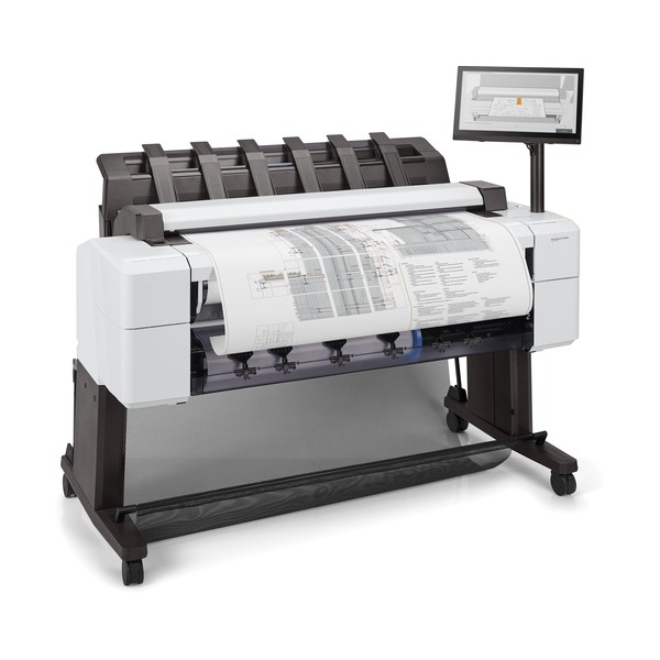 HP Designjet Impresora multifunción PostScript T2600dr 36 pulgadas, Inyección de tinta térmica, 2400 x 1200 DPI, HP-GL/2, HP-RTL