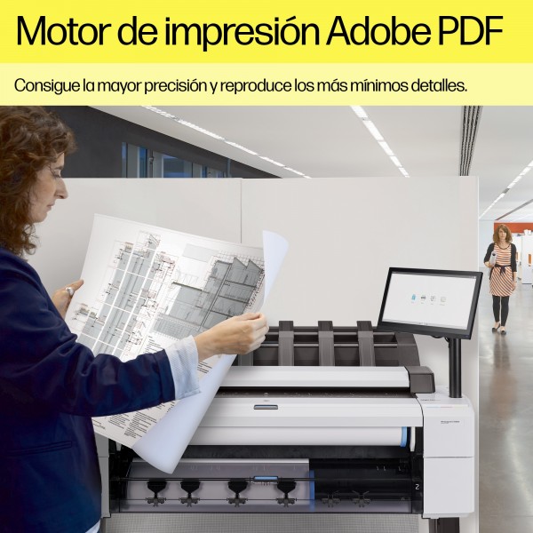 HP Designjet Impresora multifunción PostScript T2600dr 36 pulgadas, Inyección de tinta térmica, 2400 x 1200 DPI, HP-GL/2, HP-RTL