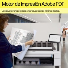 HP Designjet Impresora multifunción PostScript T2600dr 36 pulgadas, Inyección de tinta térmica, 2400 x 1200 DPI, HP-GL/2, HP-RTL