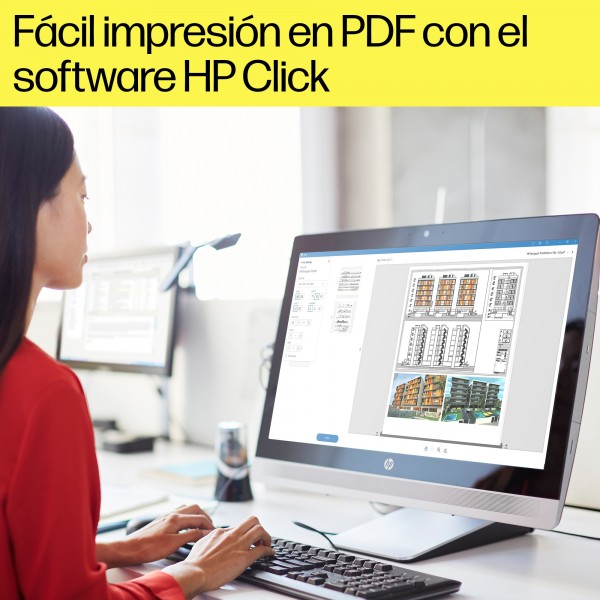 HP Designjet Impresora multifunción PostScript T2600dr 36 pulgadas, Inyección de tinta térmica, 2400 x 1200 DPI, HP-GL/2, HP-RTL