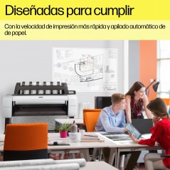 HP Designjet Impresora multifunción PostScript T2600dr 36 pulgadas, Inyección de tinta térmica, 2400 x 1200 DPI, HP-GL/2, HP-RTL