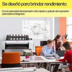 HP Designjet Impresora multifunción PostScript T2600dr 36 pulgadas, Inyección de tinta térmica, 2400 x 1200 DPI, HP-GL/2, HP-RTL