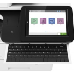 HP LaserJet Enterprise Flow Impresora multifunción M528z, Imprima, copie, escanee y envíe por fax, Impresión desde USB frontal; 
