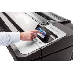 HP Designjet Impresora T1700 PostScript de 44 pulgadas, Inyección de tinta térmica, 2400 x 1200 DPI, HP-GL/2, PDF 1.7, PostScrip