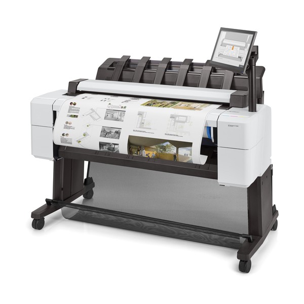HP Designjet Impresora multifunción PostScript T2600 36 pulgadas, Inyección de tinta térmica, 2400 x 1200 DPI, HP-GL/2, HP-RTL, 