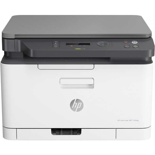 HP Color Laser Impresora multifunción 178nw, Color, Impresora para Impresión, copia, escáner, Escanear a PDF, Laser, Impresión a