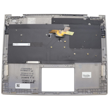 Keyboard bezel assembly for