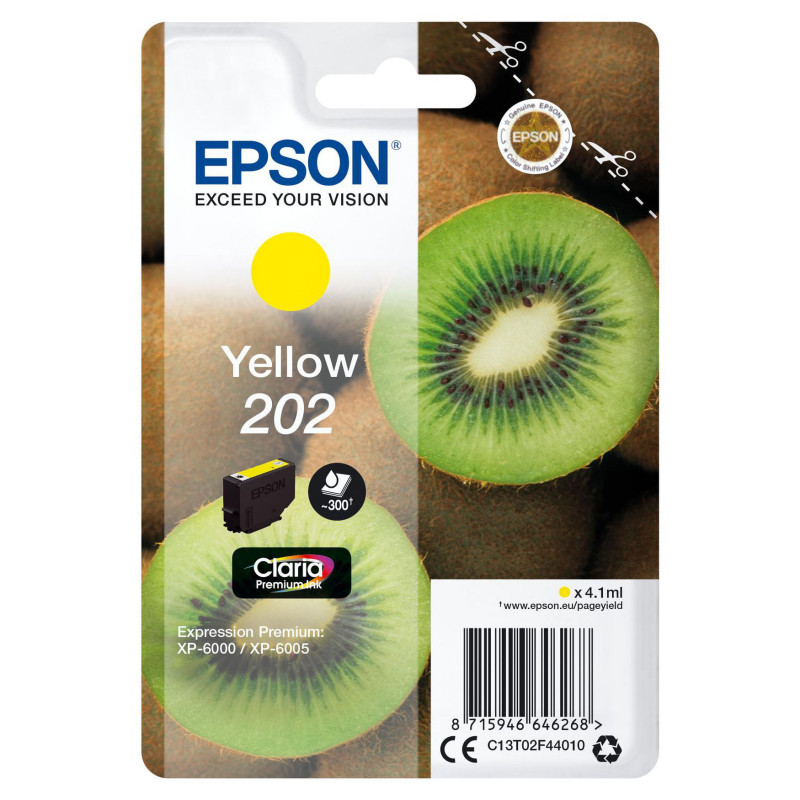 Singlepack Yellow 202