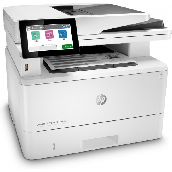 HP LaserJet Enterprise Impresora multifunción M430f, Blanco y negro, Impresora para Empresas, Imprima, copie, escanee y envíe po