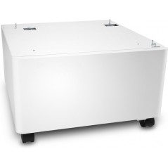 HP Soporte de la impresora para LaserJet, Piso, Blanco, Color LaserJet Enterprise M751n, Color LaserJet Enterprise M751dn, Color