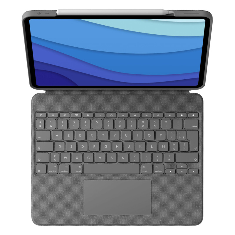 Combo Tch iPad Pro 12.9" 5+6 Gen Grey FR
