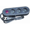 3-PLUG MED WITH SWITCH