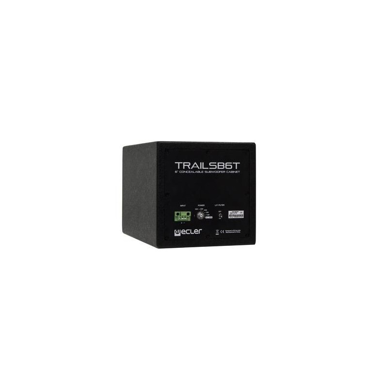 6" concealable subwoofer