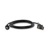 Cable CAB-552 USB Type A Straight 2M / 6.5 Ft IP67 | APLIUM