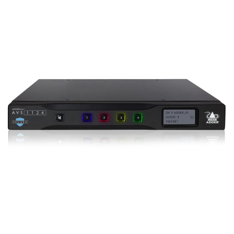 View Secure 4 port DVI to