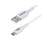 1m White USB-A to USB-C Charging Cable