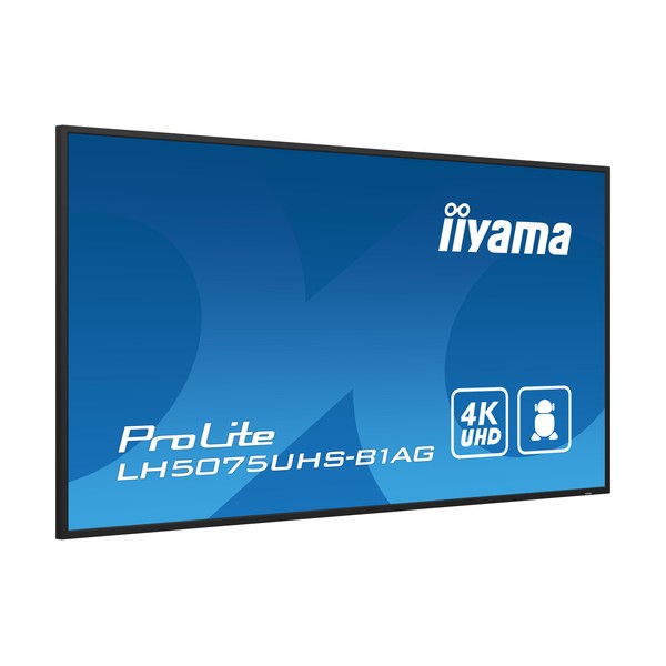 50" 3840x2160, UHD VA panel