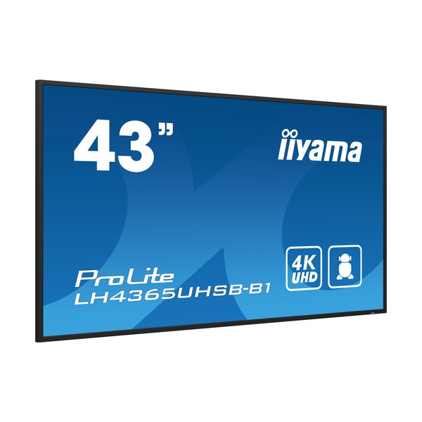 43" 3840x2160, UHD IPS panel