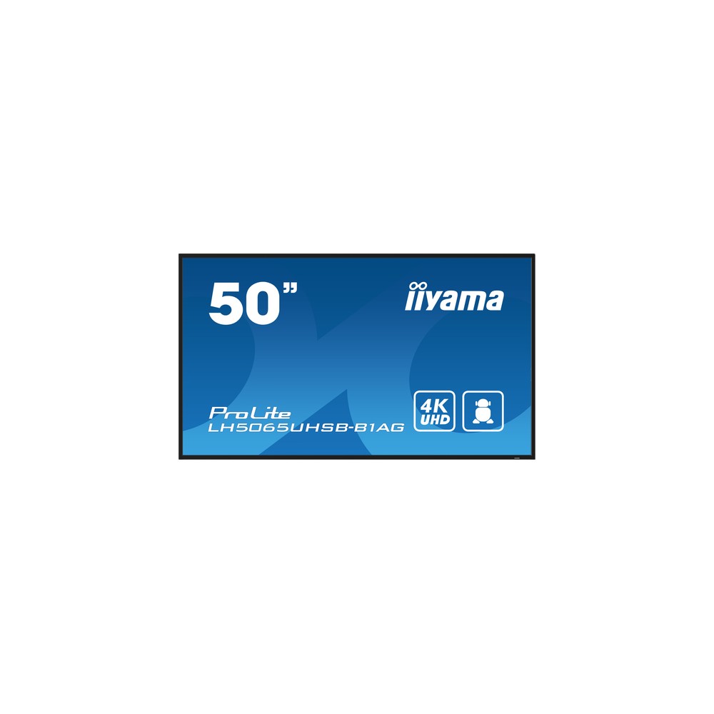 50" 3840x2160, UHD VA panel 50" 3840x2160, UHD VA panel
