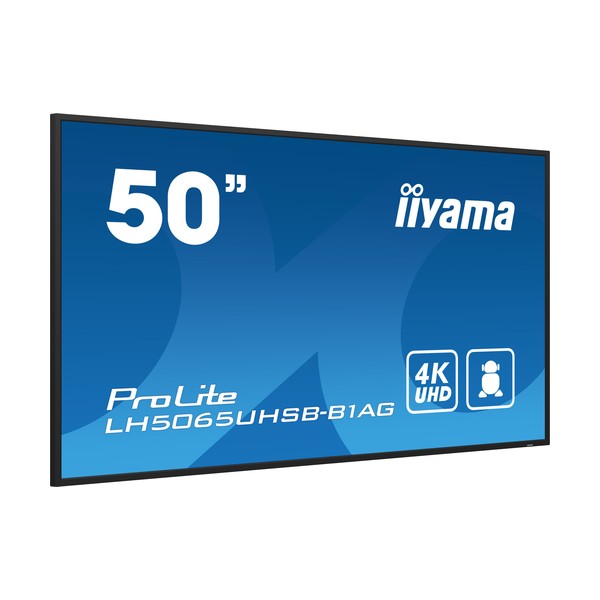 50" 3840x2160, UHD VA panel