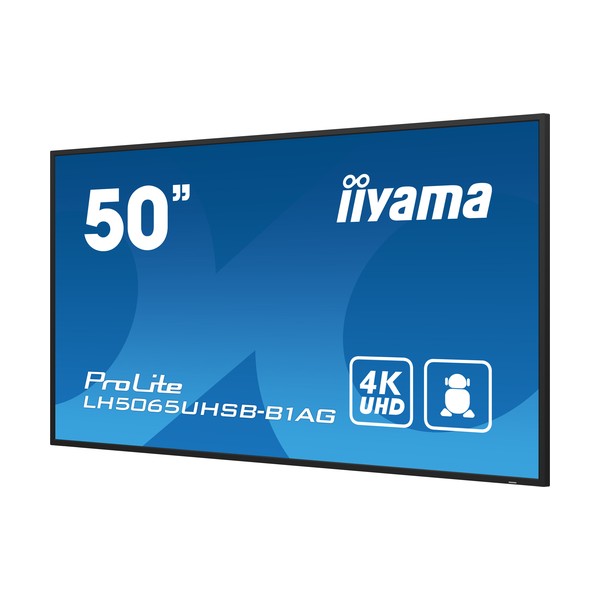 50" 3840x2160, UHD VA panel