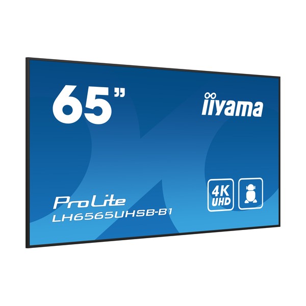 65" 3840x2160, UHD IPS panel