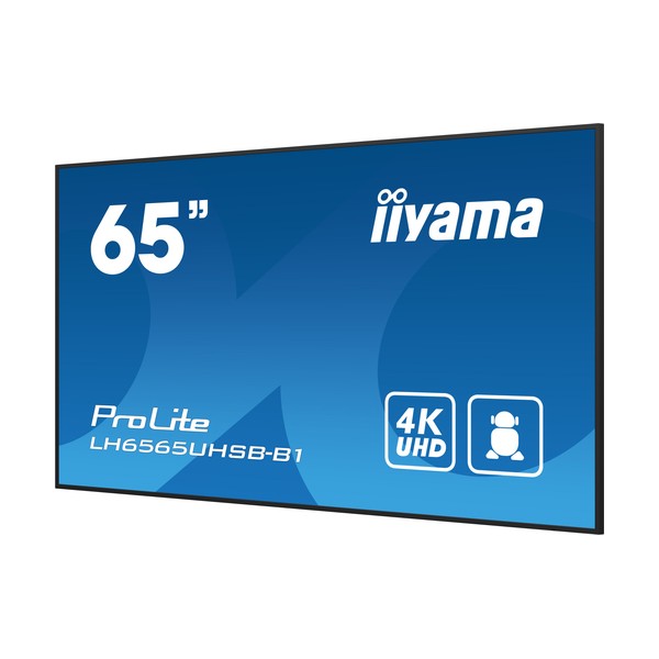65" 3840x2160, UHD IPS panel