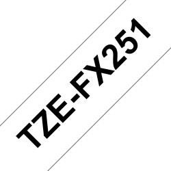 Tape/24mm black on white f P-Touch