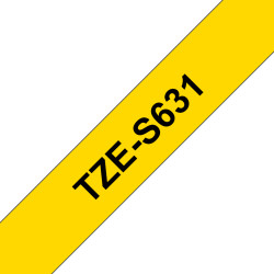Tape/black-yellow 12mm f 3xx 5xx