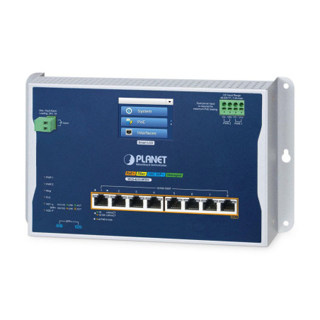 IP30, IPv6/IPv4, L2+ 8-Port