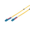 FO patch cord, duplex, LC to